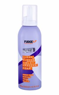 FUDGE Clean Blonde Xpander Foam - Dúsító hab szőke hajra 200ml