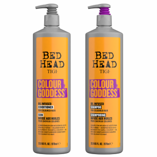 TIGI Bed Head Colour Goddess - Színvédő Duó 2x970ml