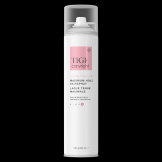 TIGI Custom Complete Maximum Hold Hairspray - Extraerős Hajlakk 385ml