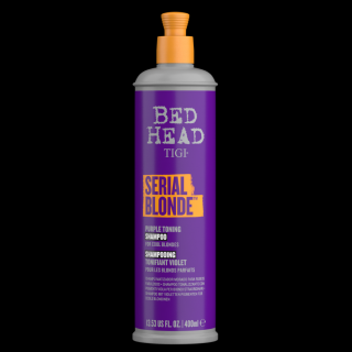 TIGI Serial Blonde Purple Toning - Lila Hamvasító Sampon 400 ml