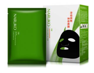 NARÜKO bőrnyugtató fátyolmaszk teafa olajjal, 26 ml / tasak (8 tasak / doboz)