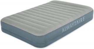 Bestway AlwayzAire Fortech Airbed Queen utazó ágy, matrac akkumulátoros pumpával 203×152×36cm, 69078