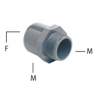 EFFAST PVC idom Csõvég 25×32×1" KM