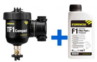 Fernox Total Filter TF1 Compact Mágneses iszapleválasztó 22mm csatlakozással