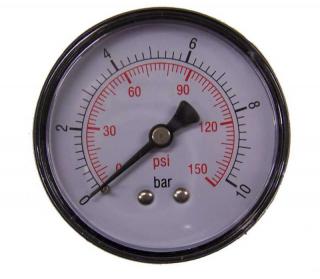 Italtecnica nyomásmérõ óra B32 0-2.5Bar Fekvõ kivitel