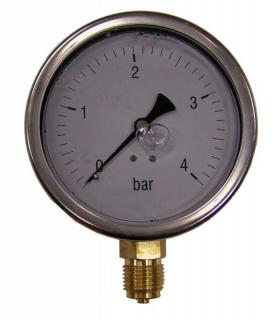 Italtecnica Nyomásmérõ óra E55-4 0-12Bar Álló kivitel