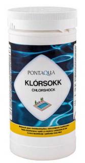 Pontaqua Klórsokk 1kg (20grammos tabletta, gyorsan oldódó), CHC010