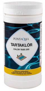 Pontaqua Tartaklór 1kg (200grammos tabletta, lassan oldódó), CLT010