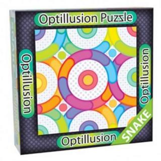 3D Optillusion Tile Puzzles Kígyó kirakó