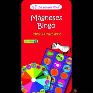 Állat bingó mágneses társasjáték