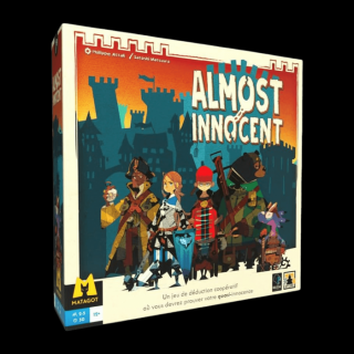 Almost Innocent Deluxe Edition társasjáték, angol nyelvű