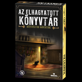 Az elhagyatott könyvtár szabaduló társasjáték