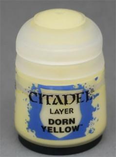 Citadel festék Layer: Dorn Yellow 12 ml