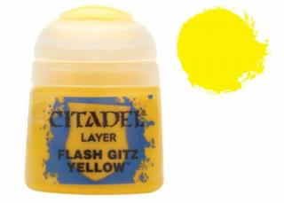 Citadel festék Layer: Flash Gitz Yellow 12 ml