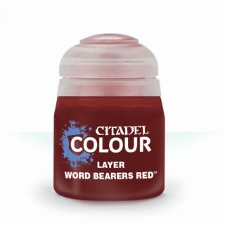 Citadel festék Layer: Word bearers red 12 ml