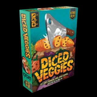 Diced Veggies társasjáték, angol nyelvű