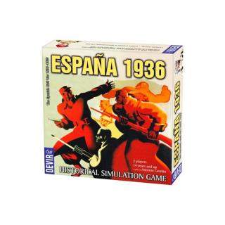 ESPAÑA 1936, angol nyelvű társasjáték