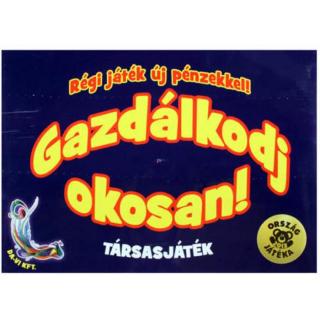 Gazdálkodj okosan társasjáték - Régi játék új pénzekkel