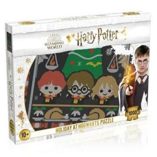 Harry Potter Holiday at Hogwarts 1000 db puzzle