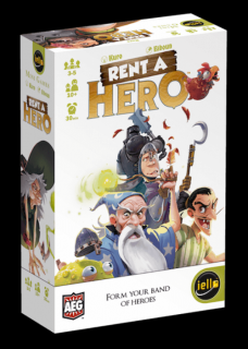 Iello RENT-A-HERO angol nyelvű társasjáték