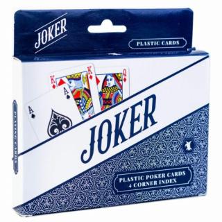 Joker dupla 100% plasztik póker kártya 4 indexes