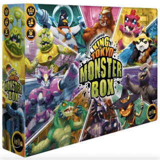 King of Tokyo - Monster Box társasjáték, angol nyelvű