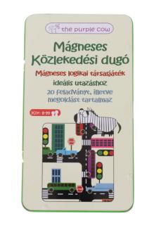 Közlekedési dugó mágneses társasjáték