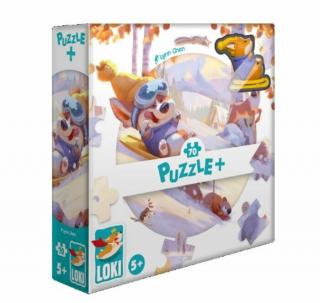 Loki - Puzzle Plus: Loki Goes Sledding (70 db)