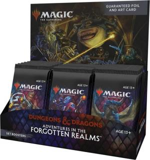 Magic: The Gathering: Adventures in the Forgotten Realms Set Booster Display gyűjtői kártya