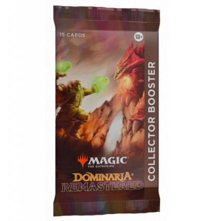 Magic: The Gathering Dominaria Remastered Collector Booster gyűjtői kártya