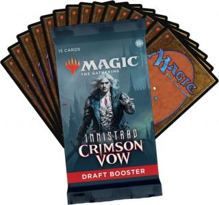 Magic: The Gathering: Innistrad: Crimson Vow Draft Booster gyűjtői kártya