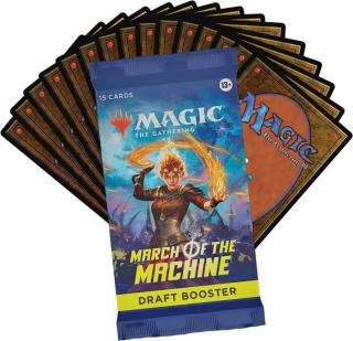 Magic: The Gathering: March Of The Machine Draft Booster gyűjtői kártya