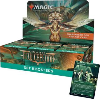 Magic: The Gathering: Streets Of New Capenna Set Booster Display gyűjtői kártya