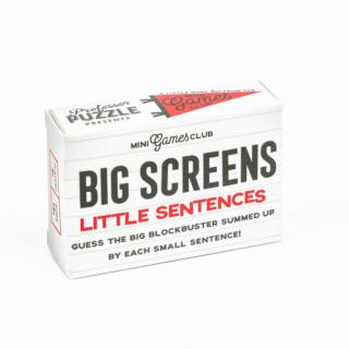 Matchbox kártyajáték - Big screens - Little sentences