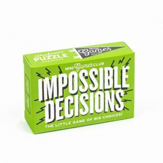 Matchbox kártyajáték - Impossible decisions, angol