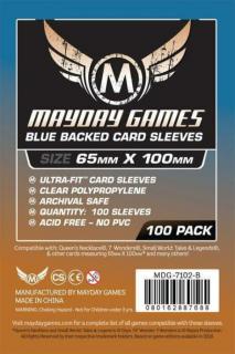 Mayday Games Magnum Copper kártyavédő: 65 x 100 mm "7 Csoda" társasjátékhoz, kék hátlap