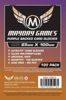 Mayday Games Magnum Copper kártyavédő: 65 x 100 mm "7 Csoda" társasjátékhoz, lila hátlap