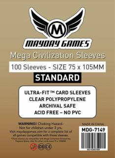 Mayday Games Mega Civilization kártyavédő 75 x 105 mm (100 db-os csomag)