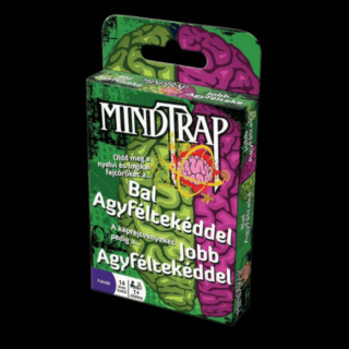 Mindtrap Bal agyfélteke Jobb agyfélteke kártyajáték