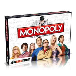 Monopoly - The Big Bang Theory társasjáték, angol nyelvű