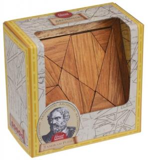 Nagy Elmék - Arkhimédész Tangram Professor Puzzle ördöglakat