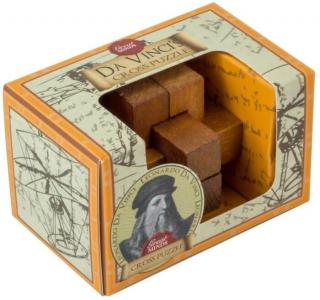 Nagy Elmék - Da Vinci Kereszt mini Professor Puzzle ördöglakat