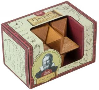 Nagy Elmék - Galileo Csillag mini Professor Puzzle ördöglakat