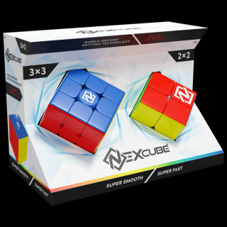 NexCube logikai játék csomag 3x3 és 2x2 kockával