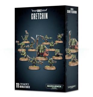 Orks: Runtherd and Gretchin minifigurák