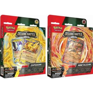 Pokemon: Deluxe Battle Deck - Ninetales and Zapdos