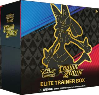 Pokemon Sword  Shield 12.5 Crown Zenith Elite Trainer Box gyűjtői kártya