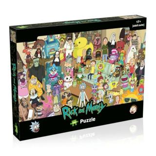 Rick and Morty 1000 db puzzle