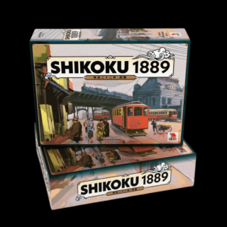 Shikoku 1889 társasjáték, angol nyelvű