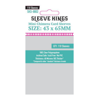 Sleeve Kings mini Chimera kártyavédő (110 db-os csomag) 43 x 65 mm